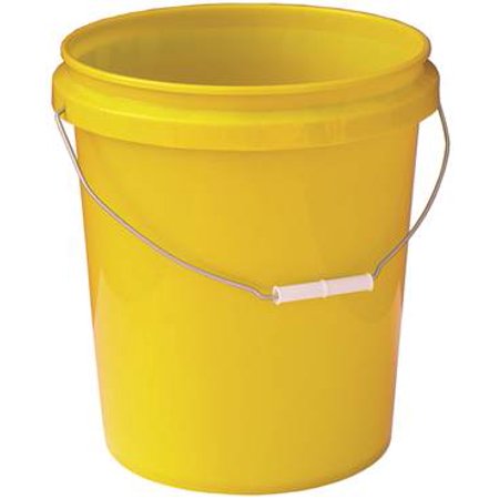 LEAKTITE CORPORATION, Encore 301900 CITYMILL 5 Gallon Yellow Pail (Pack of 120)