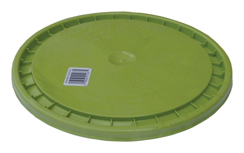 ENCORE INDUSTRIES INC, Encore EcoSmart Green Polyethylene Paint Pail Lid (Pack of 24)