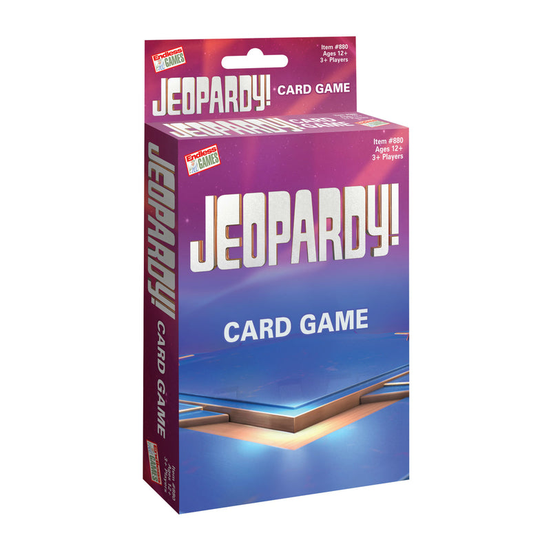 PRESSMAN TOY CORPORATION, Endless Games Cardboard Jeopardy Card Game for 12+ Years