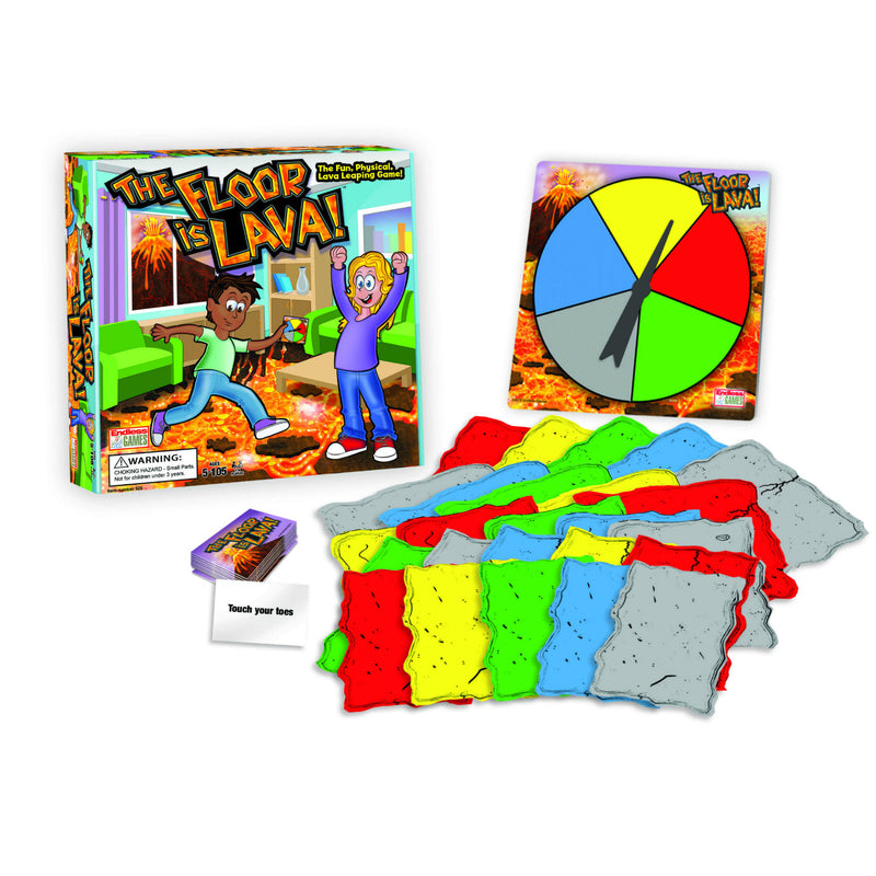 PRESSMAN TOY CORPORATION, Endless Games The Floor Is Lava Game Multicolored 53 pc.