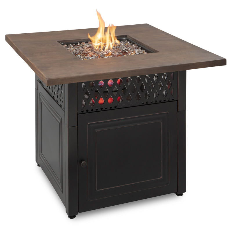 Mr Bar B Q Products Llc, Endless Summer Donovan 38 in. W Steel Transitional Square Propane Fire Pit