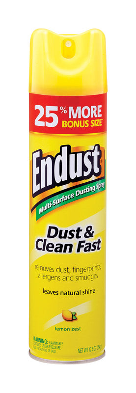 NAKOMA PRODUCTS LLC, Endust Lemon Scent Furniture Polish 12.5 oz Spray