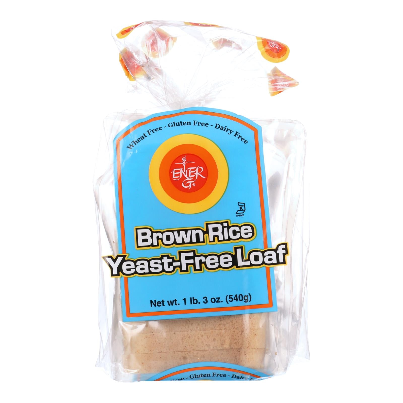 Ener-G Foods, Ener-G Foods - Loaf - Brown Rice - Yeast-Free - 19 oz - case of 6 (Pack of 6)