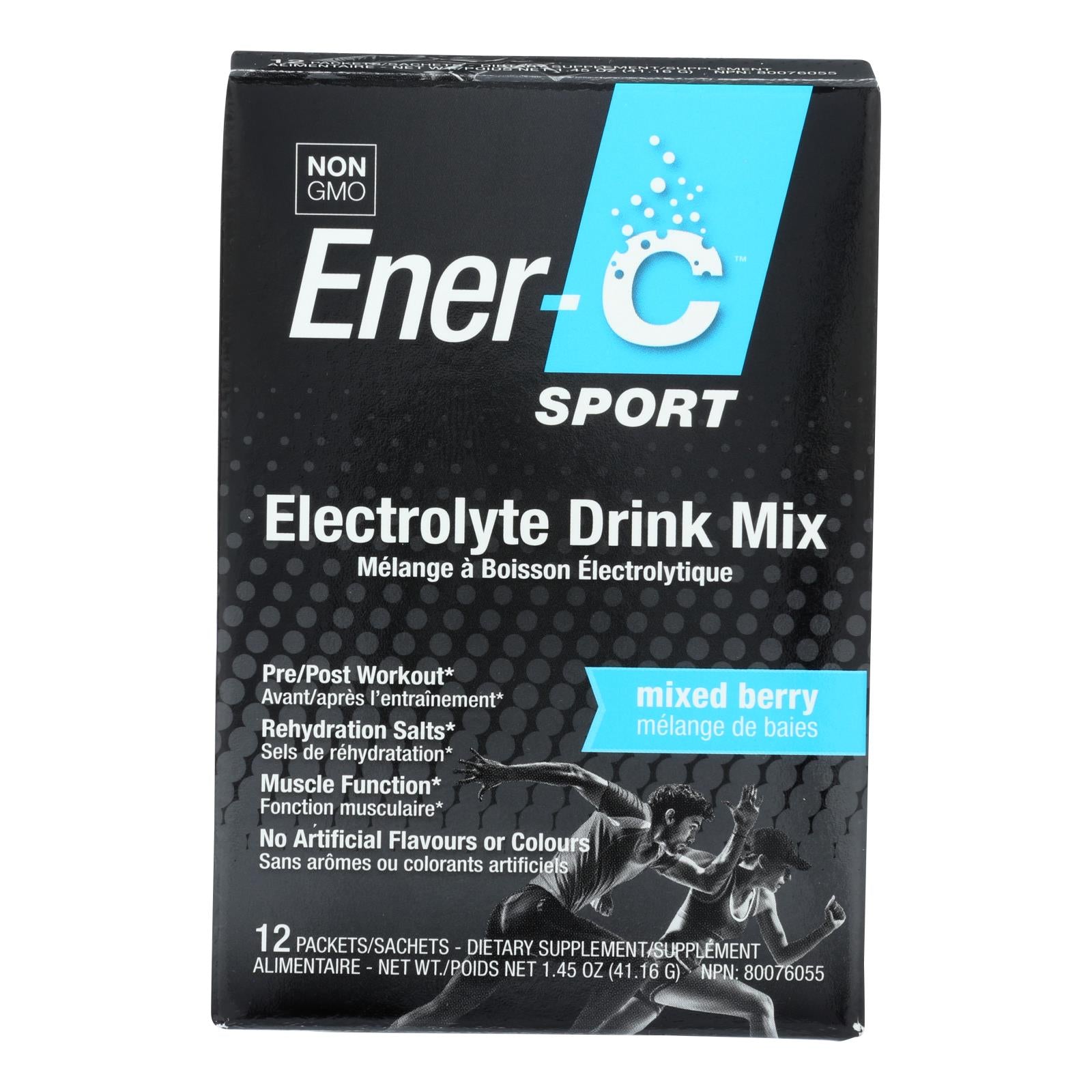 Ener-C, Ener-c - Ener-c Sport Mixed Berry - 1 Each - 12 PKT