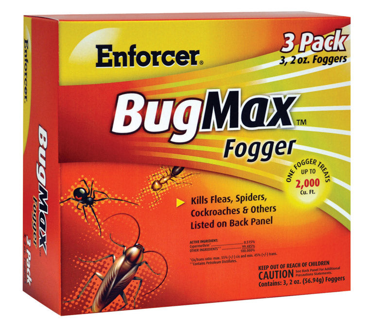 ENFORCER PRODUCTS INC, Enforcer BugMax Liquid Fogger 3 oz (Pack of 12)