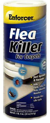 ENFORCER PRODUCTS INC, Enforcer Flea Killer for Carpets Insect Killer Powder 20 oz