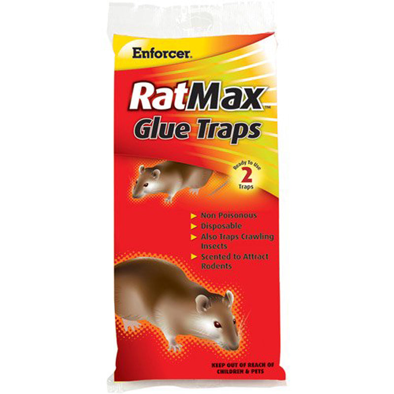 ENFORCER PRODUCTS INC, Enforcer RatMax Non-Toxic Glue Pad For Mice and Rats 2 pk