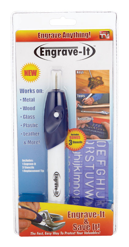 SPARK INNOVATORS CORP, Engrave-It Pro Cordless Engraver Bare Tool, 11.5 in.