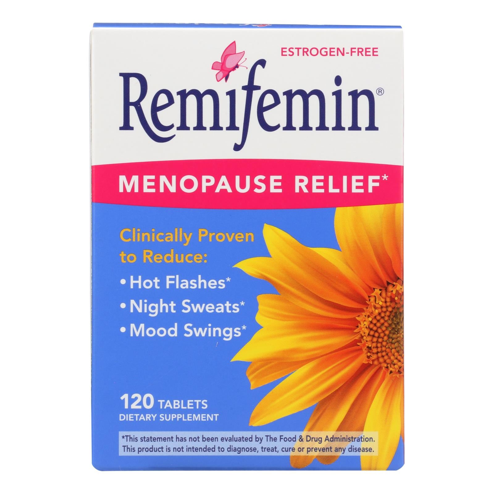 Enzymatic Therapy, Enzymatic Therapy Remifemin Menopause Relief Dietary Supplement  - 1 Each - 120 TAB