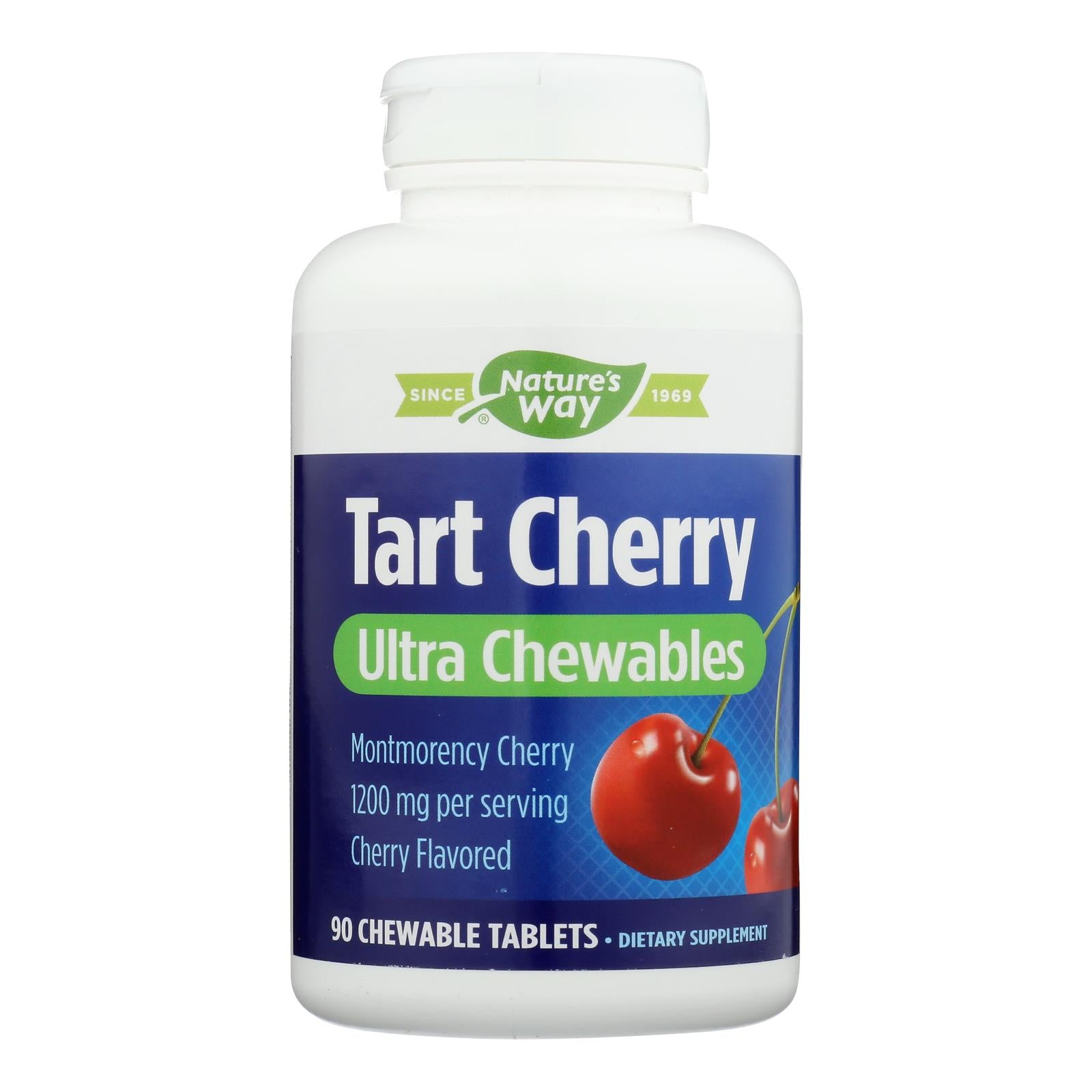 Enzymatic Therapy, Enzymatic Therapy Tart Cherry Ultra Chewables Dietary Supplements  - 1 Each - 90 TAB