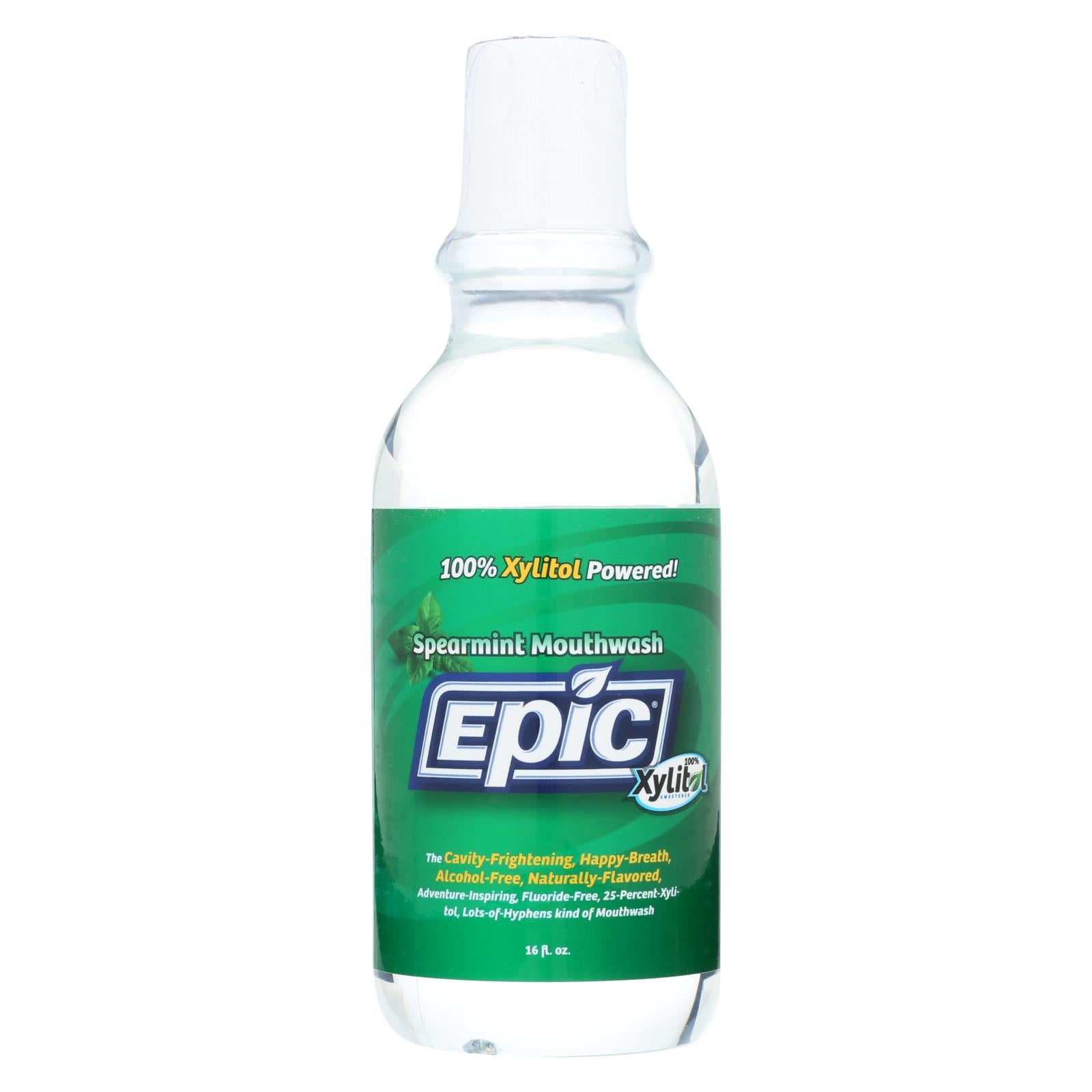 Epic Dental, Epic Dental - Xylitol Mouthwash - Spearmint - 16 oz