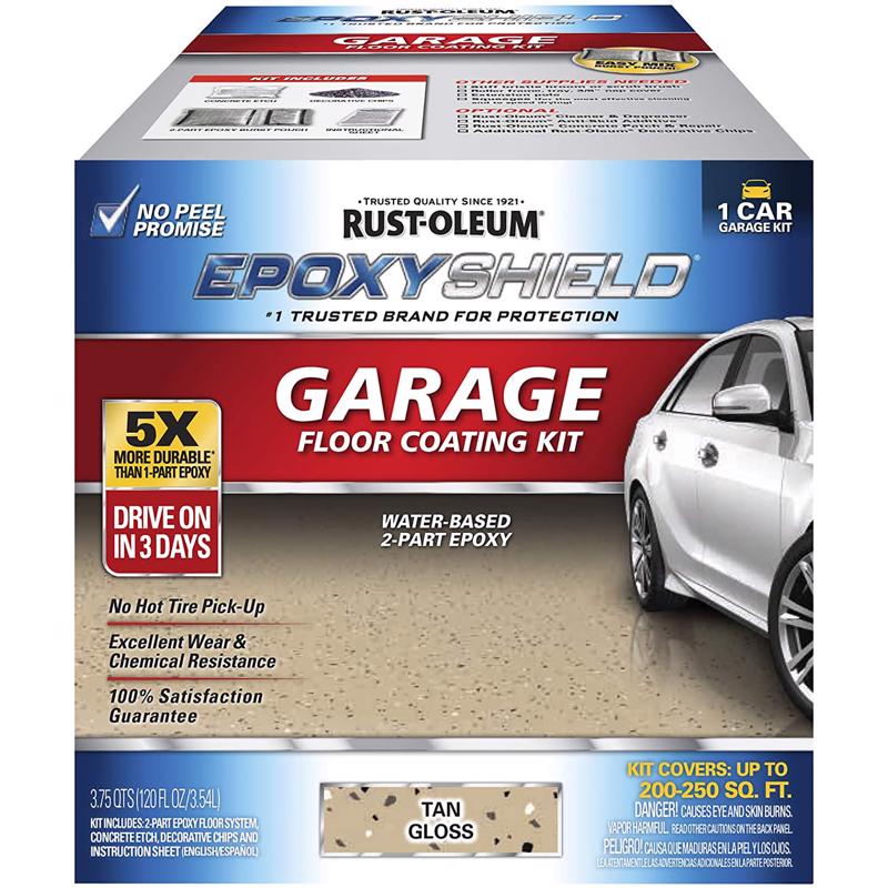 EpoxyShield, Epoxy Shield Resin Garage Floor Kit, Tan (Pack of 2)