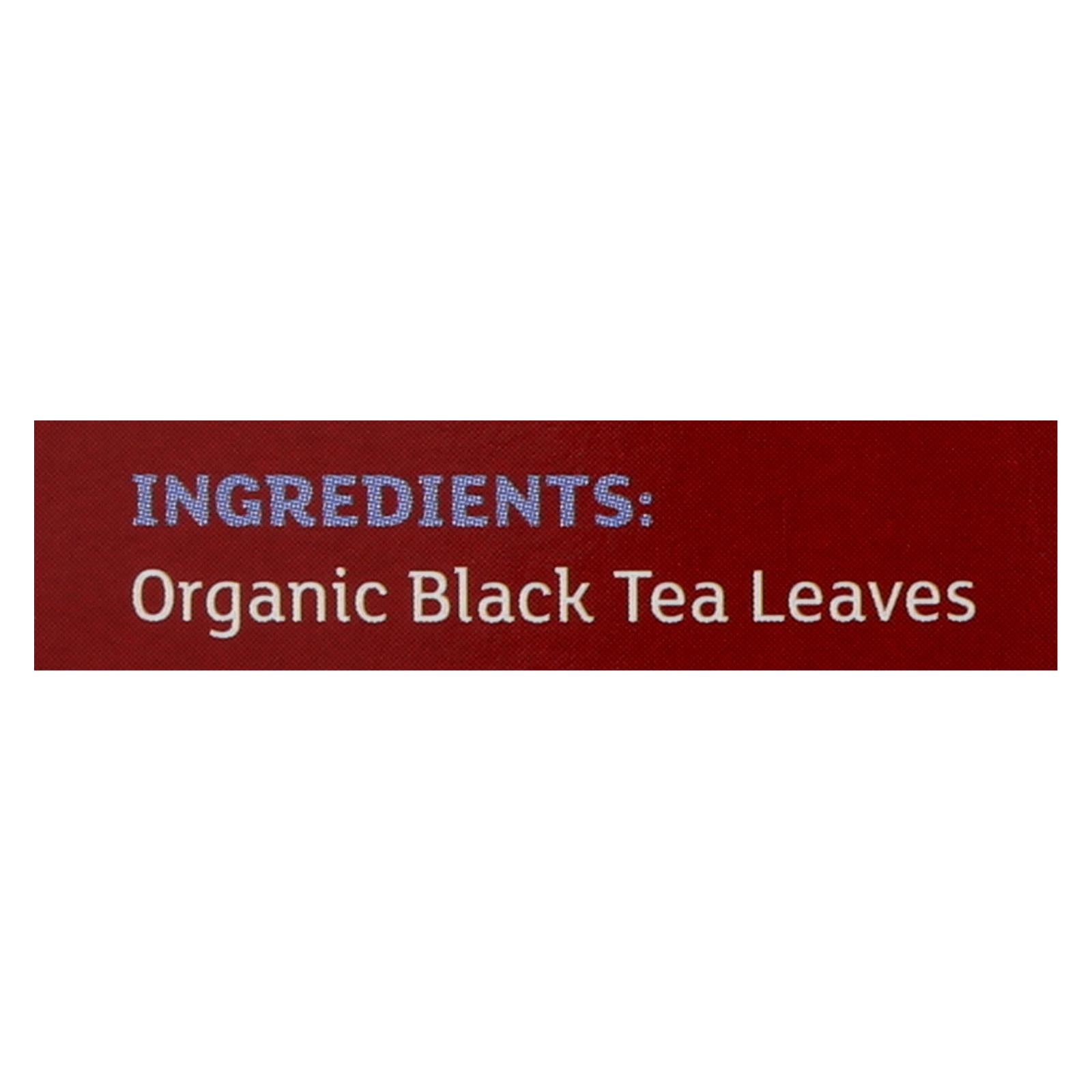 Equal Exchange, Equal Exchange Organic Black Tea - Black Tea - Case of 6 - 20 Bags (Pack of 6)