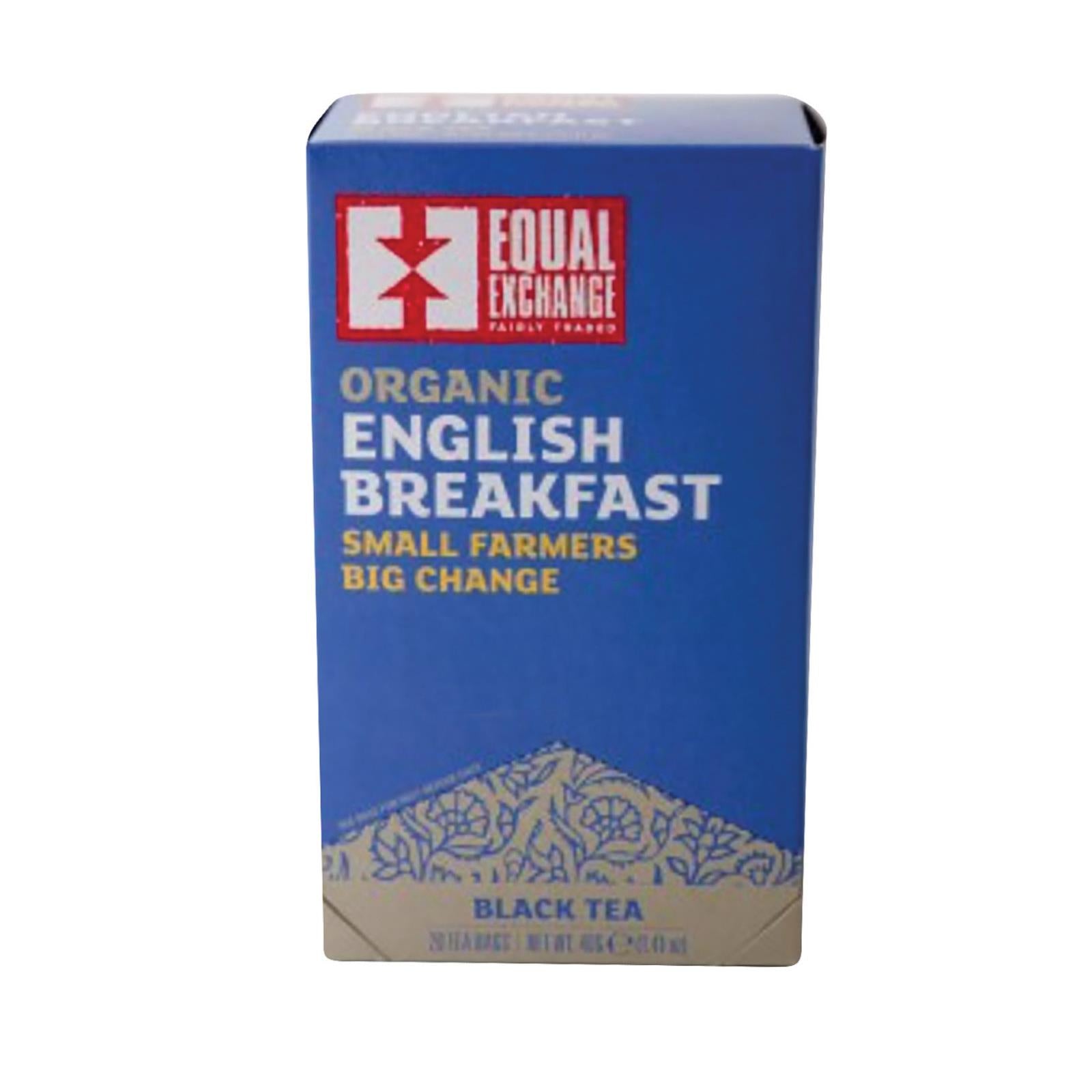 Equal Exchange, Equal Exchange Organic Black Tea English Breakfast - English Breakfast - Case of 6 - 20 Bags