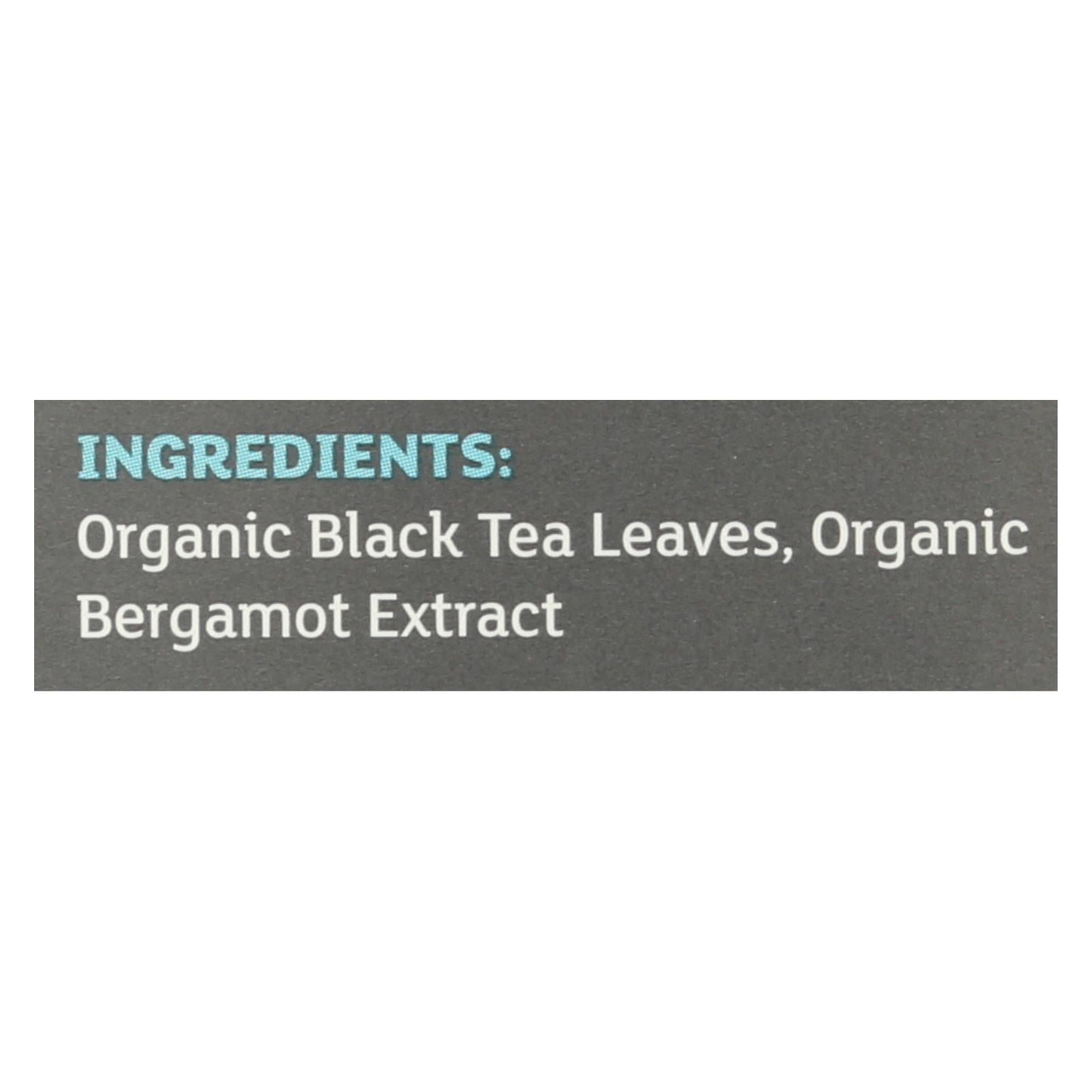 Equal Exchange, Equal Exchange Organic Earl Grey Tea - Grey Tea - Case of 6 - 20 Bags (Pack of 6)