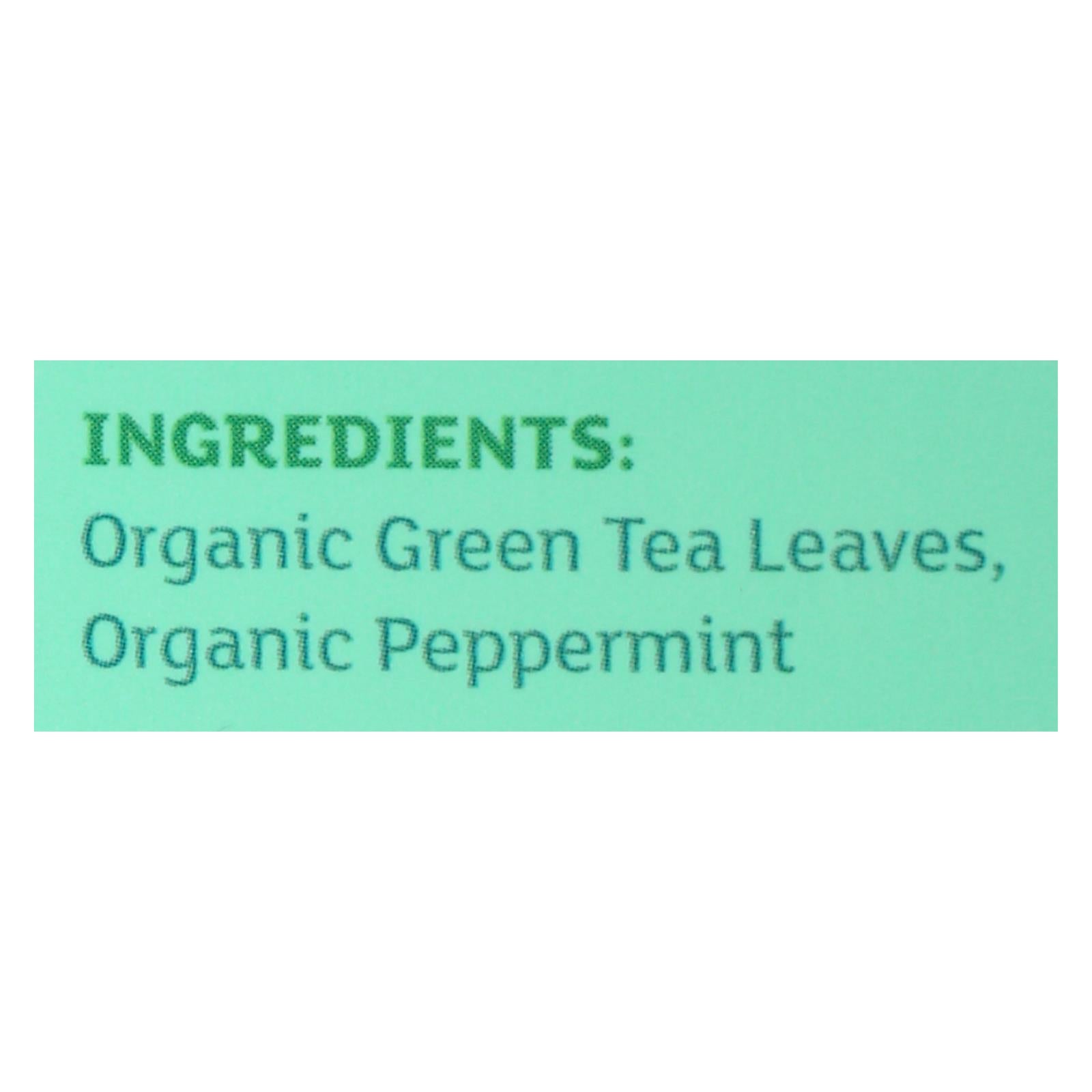 Equal Exchange, Equal Exchange - Tea Organic Green W/mint - Case of 6-20 BAG