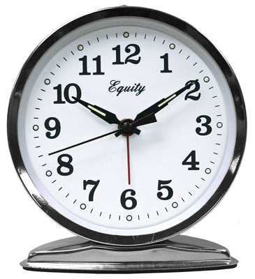 Equity, Equity 24014 4.5 Chrome Wind Up Alarm Clock