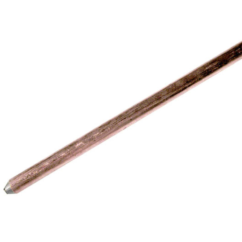 JENSEN DISTRIBUTIONS SERVICES, Eri Tech 5/8 in.   Male  T Copper Ground Rod