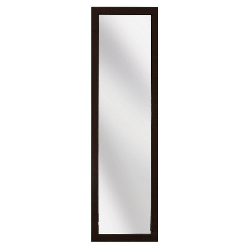 RENIN US LLC, Erias 51 in. H x 15 in. W Espresso Plastic Door Mirror (Pack of 4)