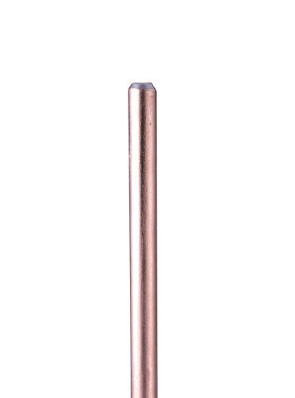 ERICO INTERNATIONAL CORPORATION, Erico 5/8 in. Copper-Bonded Steel Ground Rod 1 pk