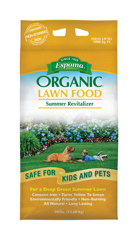 Espoma Organic, Espoma EOSR30 30 Lb Organic Summer Revitalizer Lawn Food