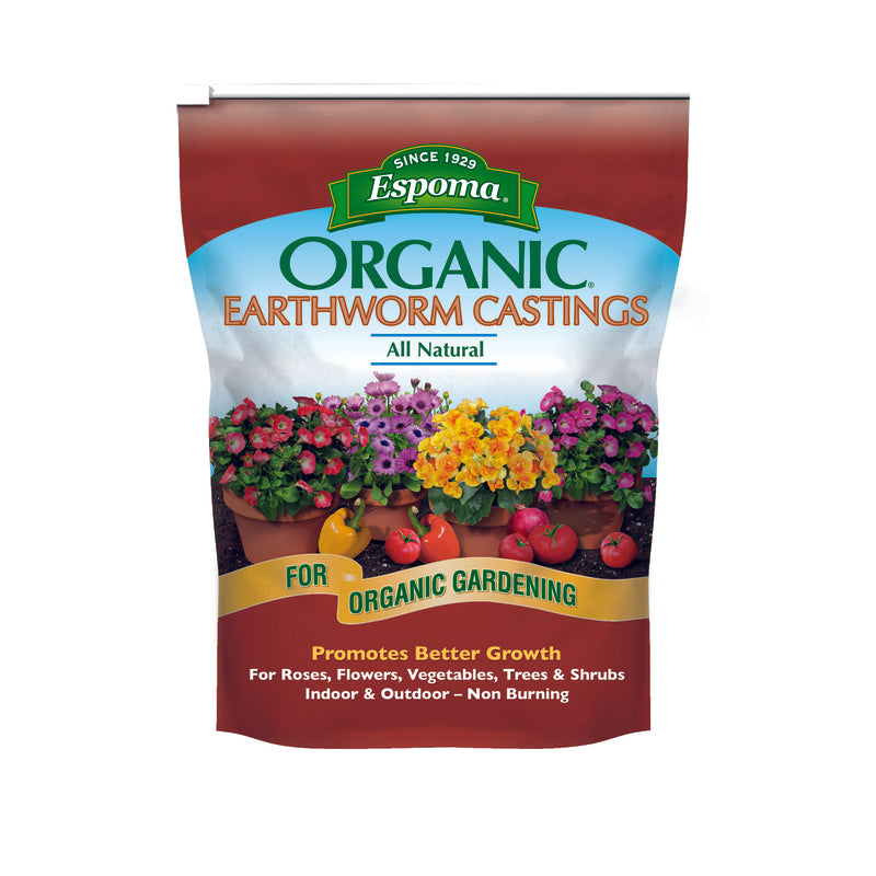 ESPOMA COMPANY THE, Espoma Earthworm Castings Organic Everything that Grows Fertilizer 4 qt