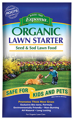 Espoma Organic, Espoma LS36 36 Lb Organic Lawn Starter Seed & Sod Lawn Food