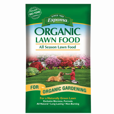 ESPOMA COMPANY THE, Espoma Organic All-Purpose Lawn Food For All Grasses 5000 sq ft