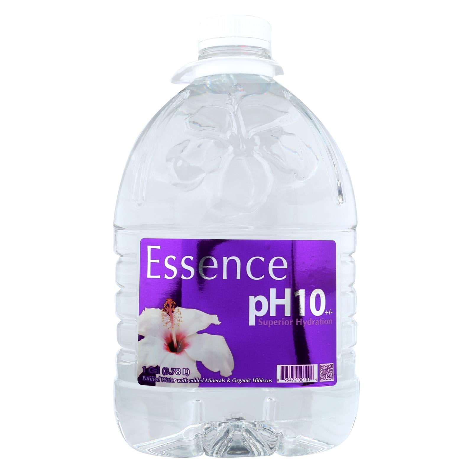 Essence, Essence Alkaline Water - Essence Ph10 Water - Gallon - Case of 4 - 1 Gal (Pack of 4)