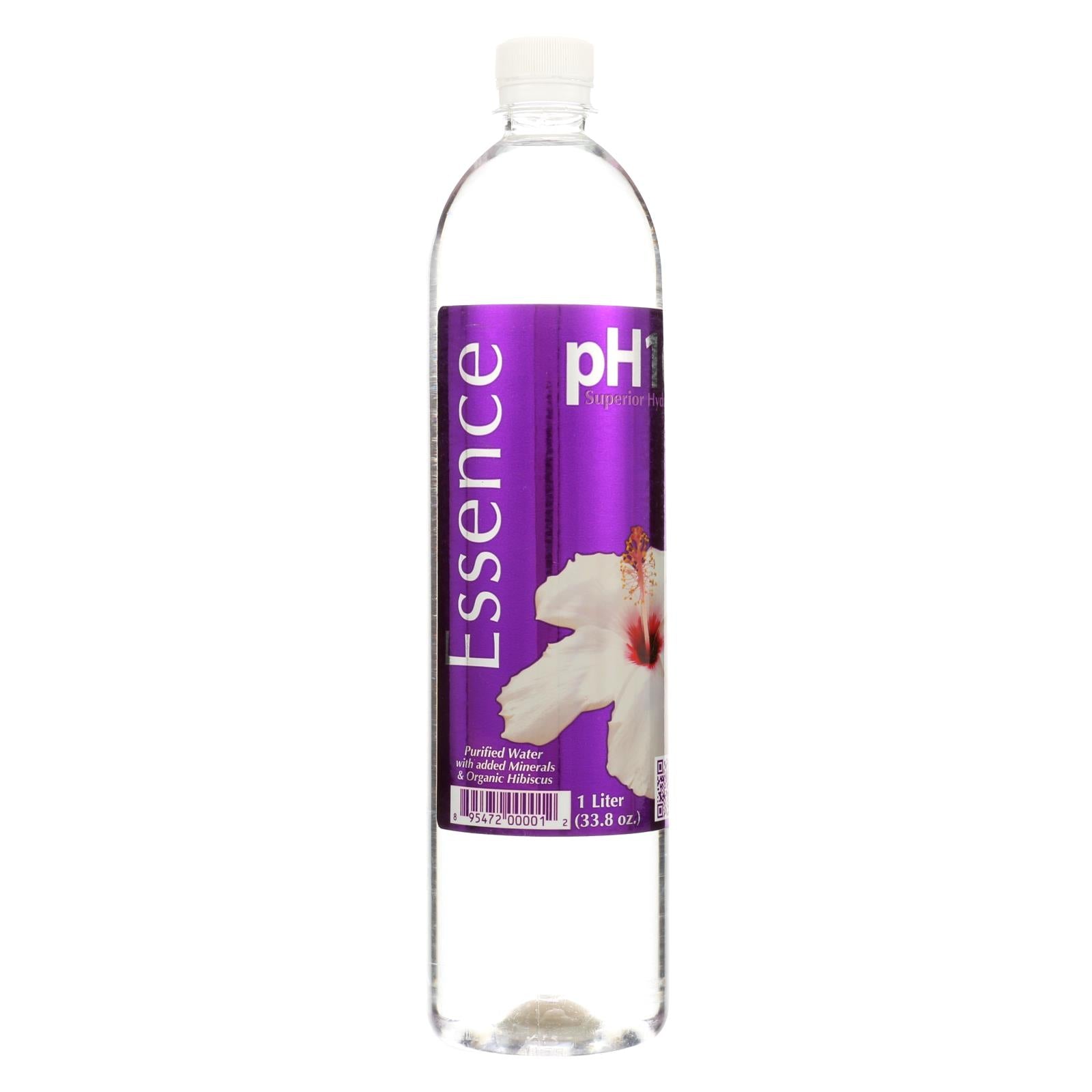 Essence, Essence Purified Water - with Minerals - Case of 12 - 1 LTR (Pack of 12)