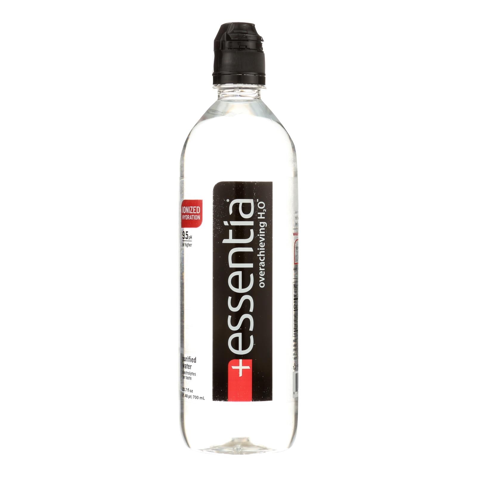 Essentia, Essentia Water Alkaline Water - 9.5 Ph Ionized - Case of 24 - 23.4 fl oz. (Pack of 24)