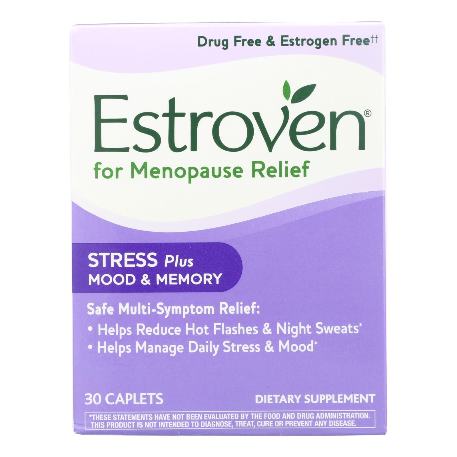 Estroven, Estroven Plus Mood and Memory - 30 Caplets