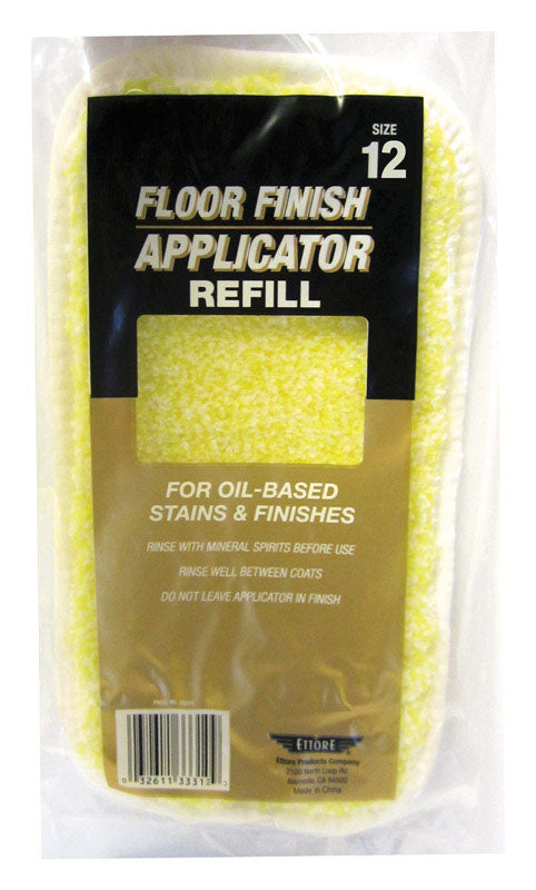 ETTORE STECCONE PRODUCTS, Ettore 12 in. Floor Applicator Microfiber Refill Pad 1 pk