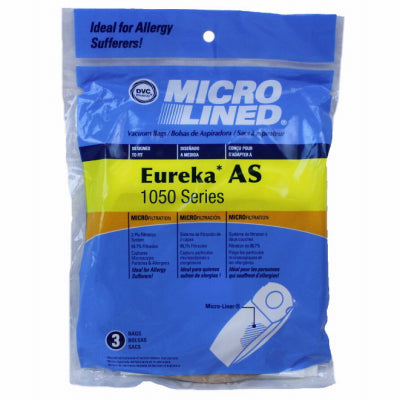 Essco, Eureka Vacuum Bag, Micro Allergen, As, 3-Pk.