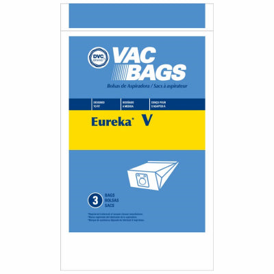 Essco, Eureka Vacuum Bag, Micro Allergen, V, 3-Pk.