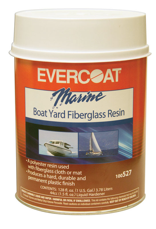 FIBRE GLASS EVERCOAT CO, Evercoat Boat Yard Fiberglass Resin 1 gal