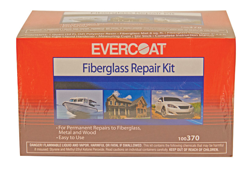 FIBRE GLASS EVERCOAT CO, Evercoat  Fiberglass Repair Kit  1 qt.