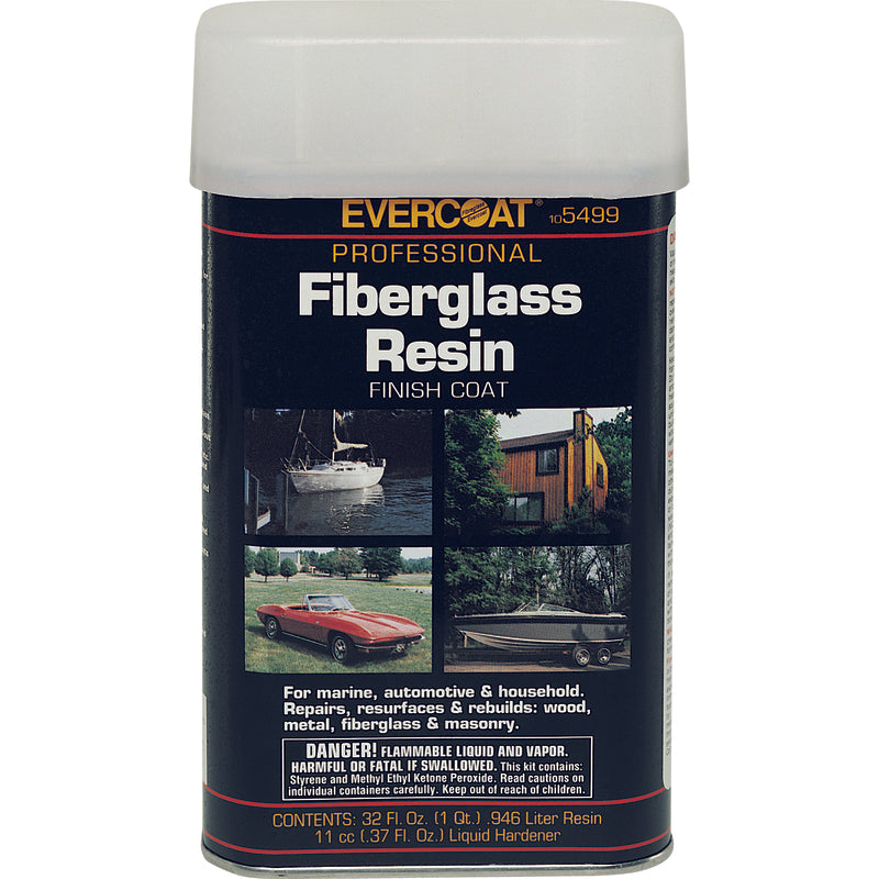 FIBRE GLASS EVERCOAT CO, Evercoat Fiberglass Resin 1 qt