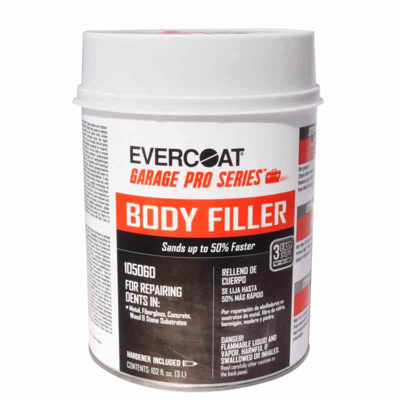 ITW GLOBAL BRANDS, Evercoat Garage Pro Series Auto Body Filler 102 oz