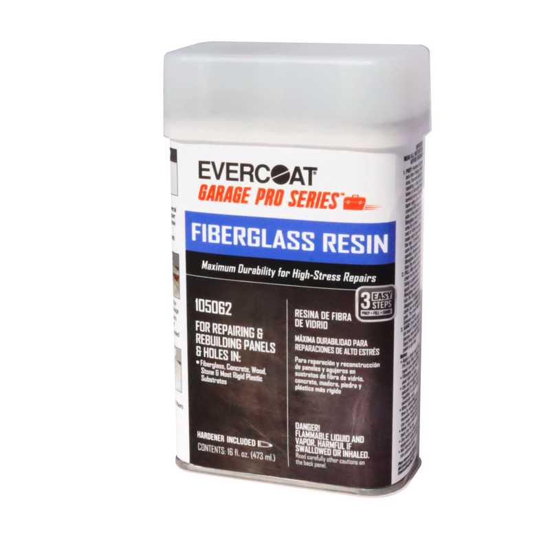 ITW GLOBAL BRANDS, Evercoat Garage Pro Series Fiberglass Resin 16 oz