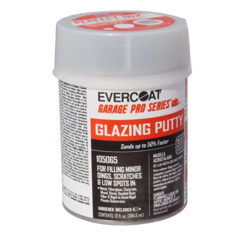 ITW GLOBAL BRANDS, Evercoat Garage Pro Series Glazing and Spot Putty 13 oz