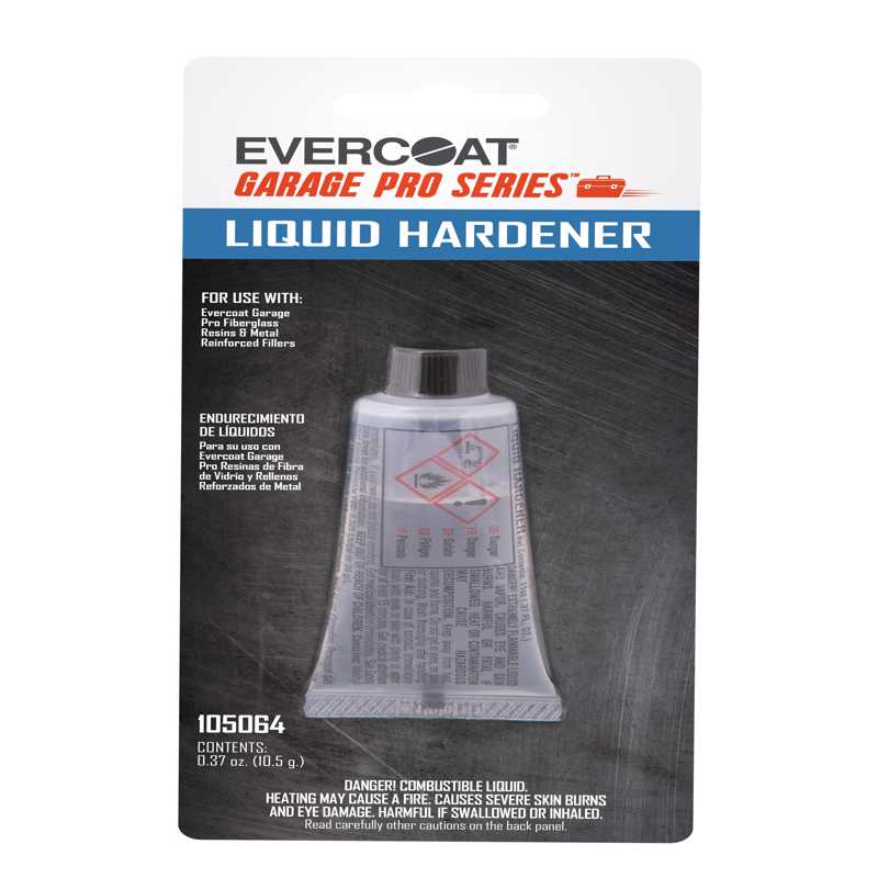 ITW GLOBAL BRANDS, Evercoat Garage Pro Series Liquid Hardener 0.37 oz