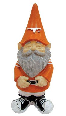 Evergreen, Evergreen Garden Gnome Poly University Of Texas 11.25"