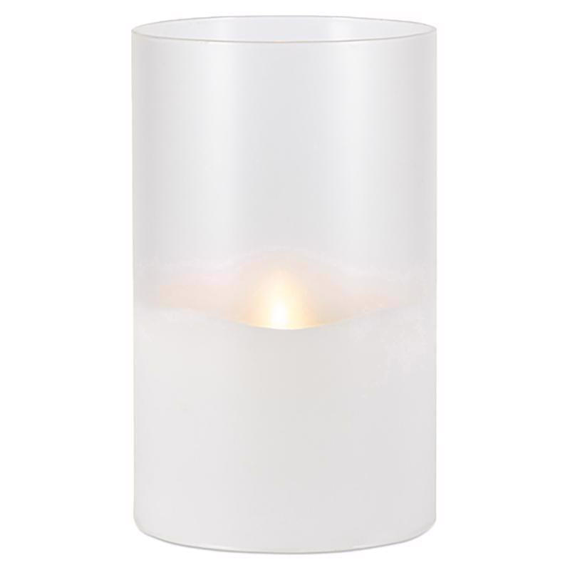 GERSON COMPANY/GIL DIVISION, Everlasting Glow White No Scent Scent Flameless Hand Poured Candle (Pack of 6)