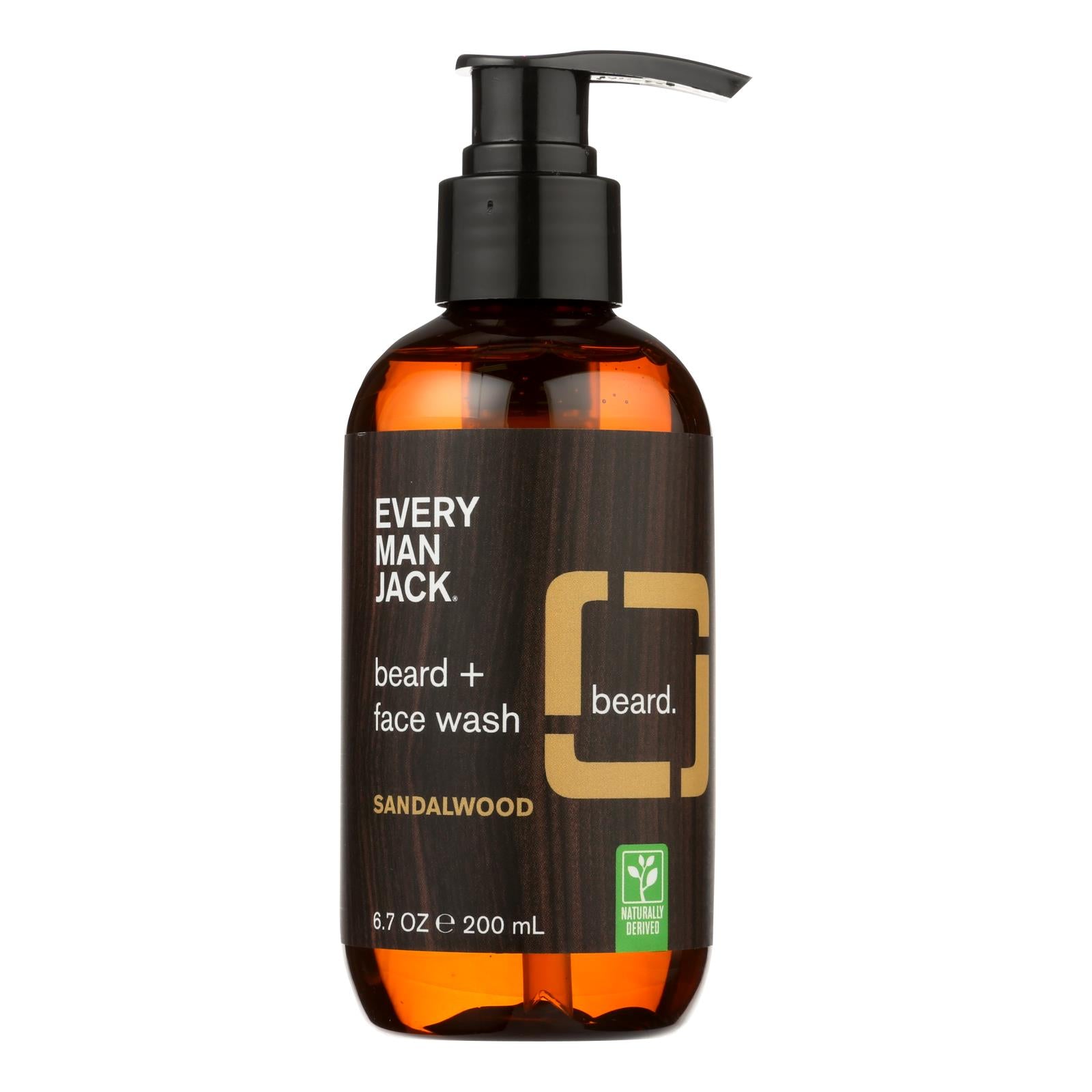 Every Man Jack, Every Man Jack - Beard & Body Wsh Sndlwd - 1 Each - 6.7 OZ