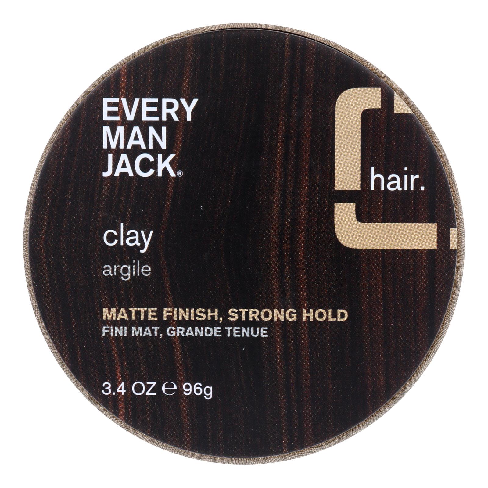 Every Man Jack, Every Man Jack - Hair Clay Fragrance Free - 1 Each 1-3.4 OZ