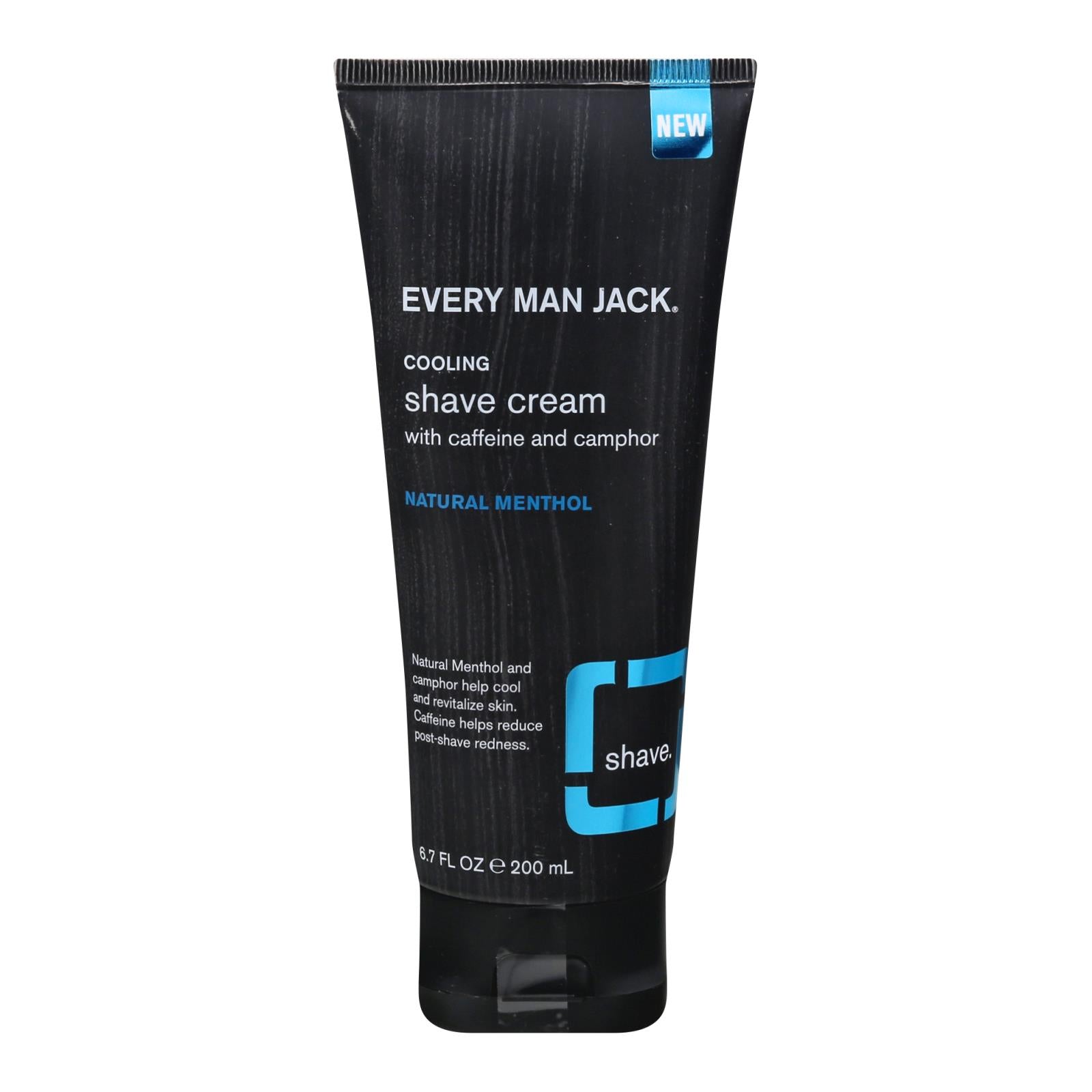 Every Man Jack, Every Man Jack - Shave Cream Natural Methol - 1 Each - 6.7 OZ