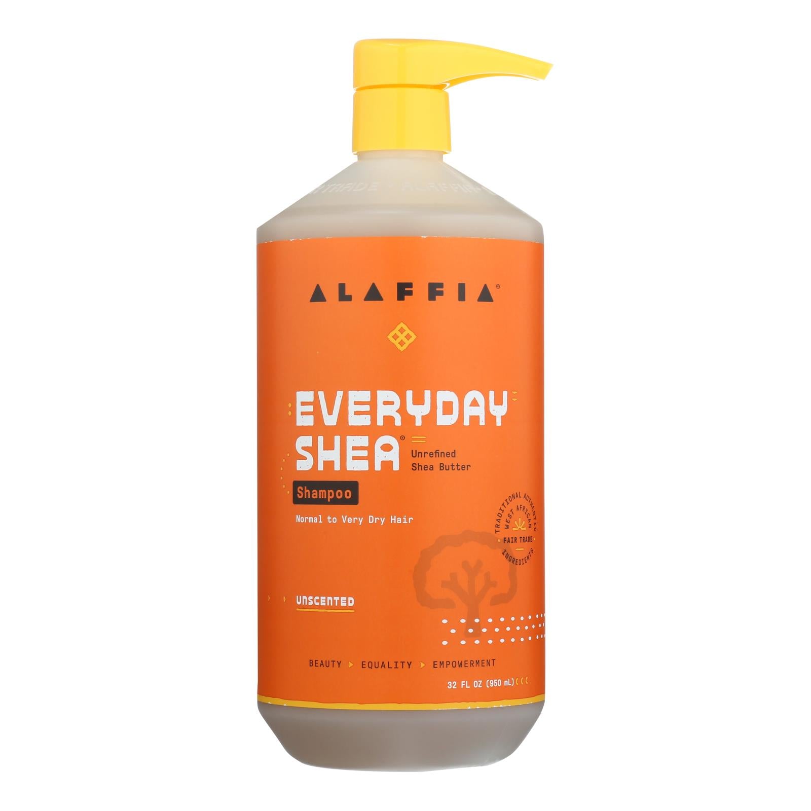 Everyday, Everyday Shea Moisturizing Unscented Shampoo  - 1 Each - 32 FZ