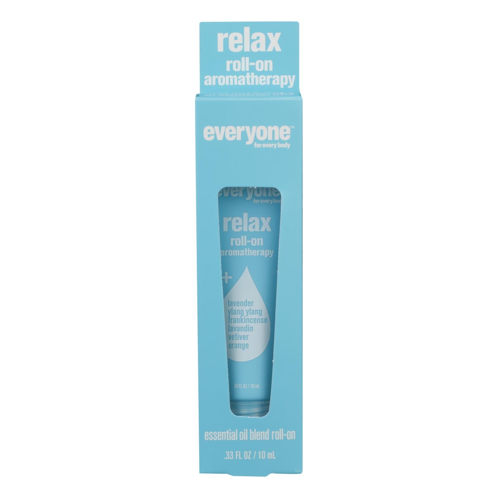 Everyone, Everyone - Roll On Aromatherpy Relax - Case of 6 - .33 FZ (Pack of 6)