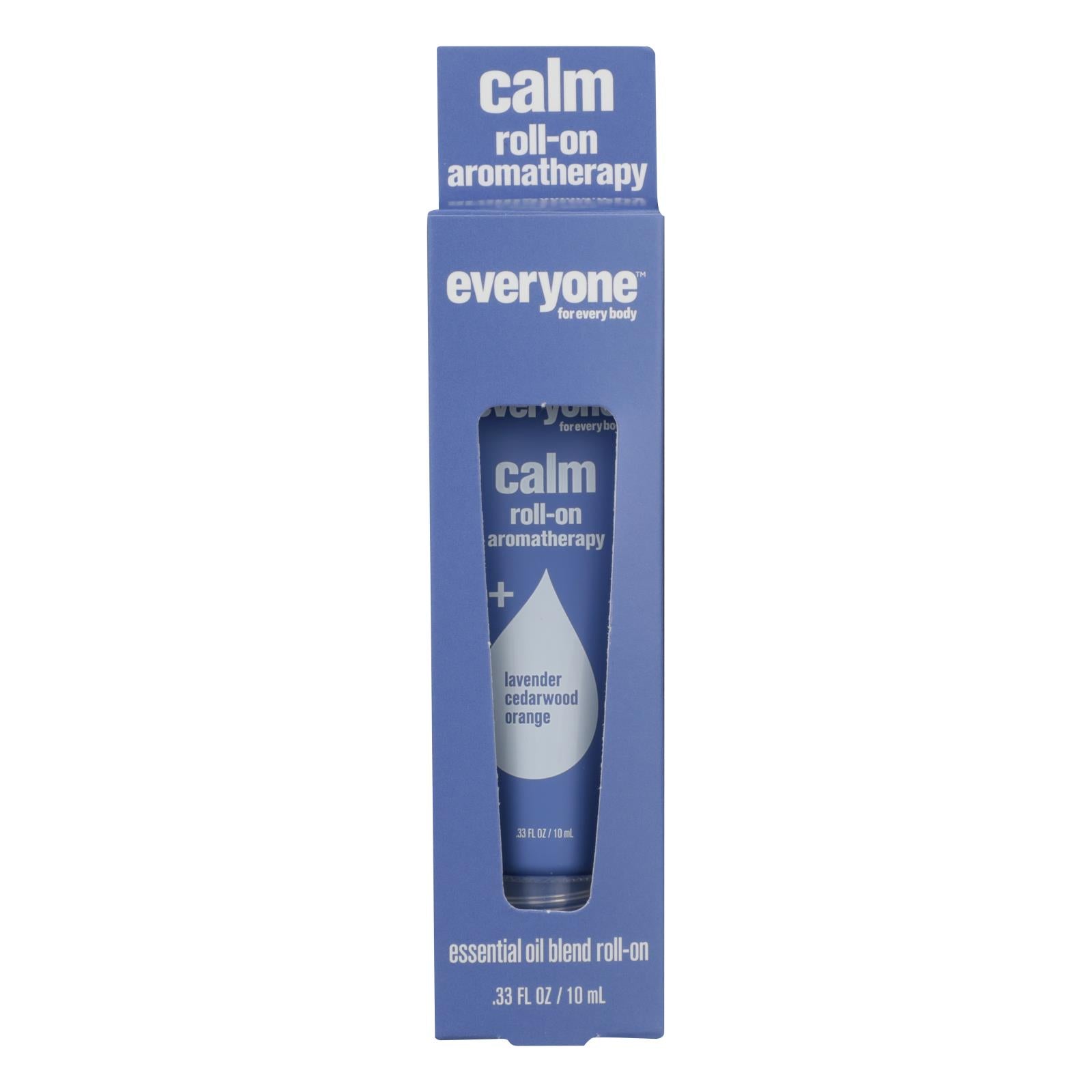 Everyone, Everyone - Roll On.aromatherpy Calm - Case of 6 - .33 FZ (Pack of 6)